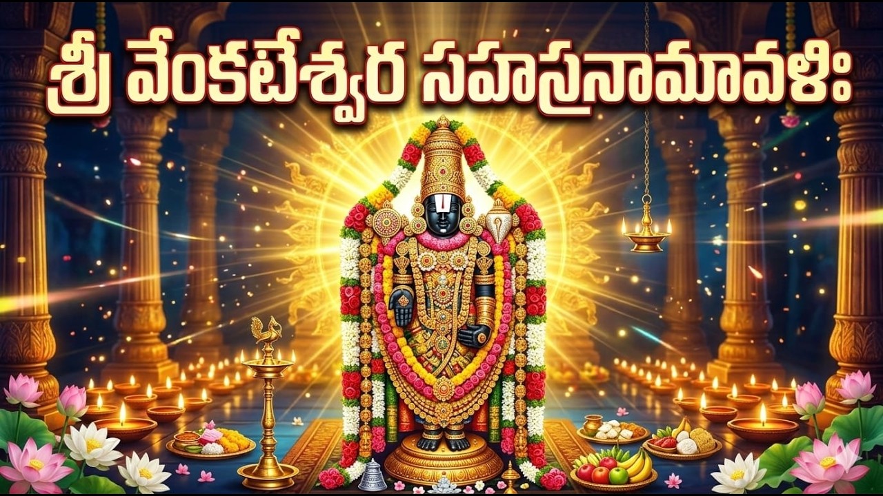 🔴 LIVE | శనివారం శ్రీ వేంకటేశ్వర సహస్రనామావళి పారాయణం | Sri Venkateswara Sahasranamavali | Govinda