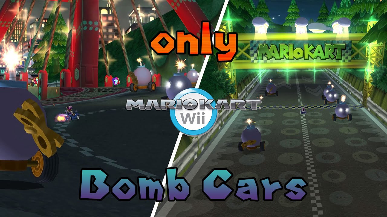 I ruined Mario Kart with to many Bomb Cars