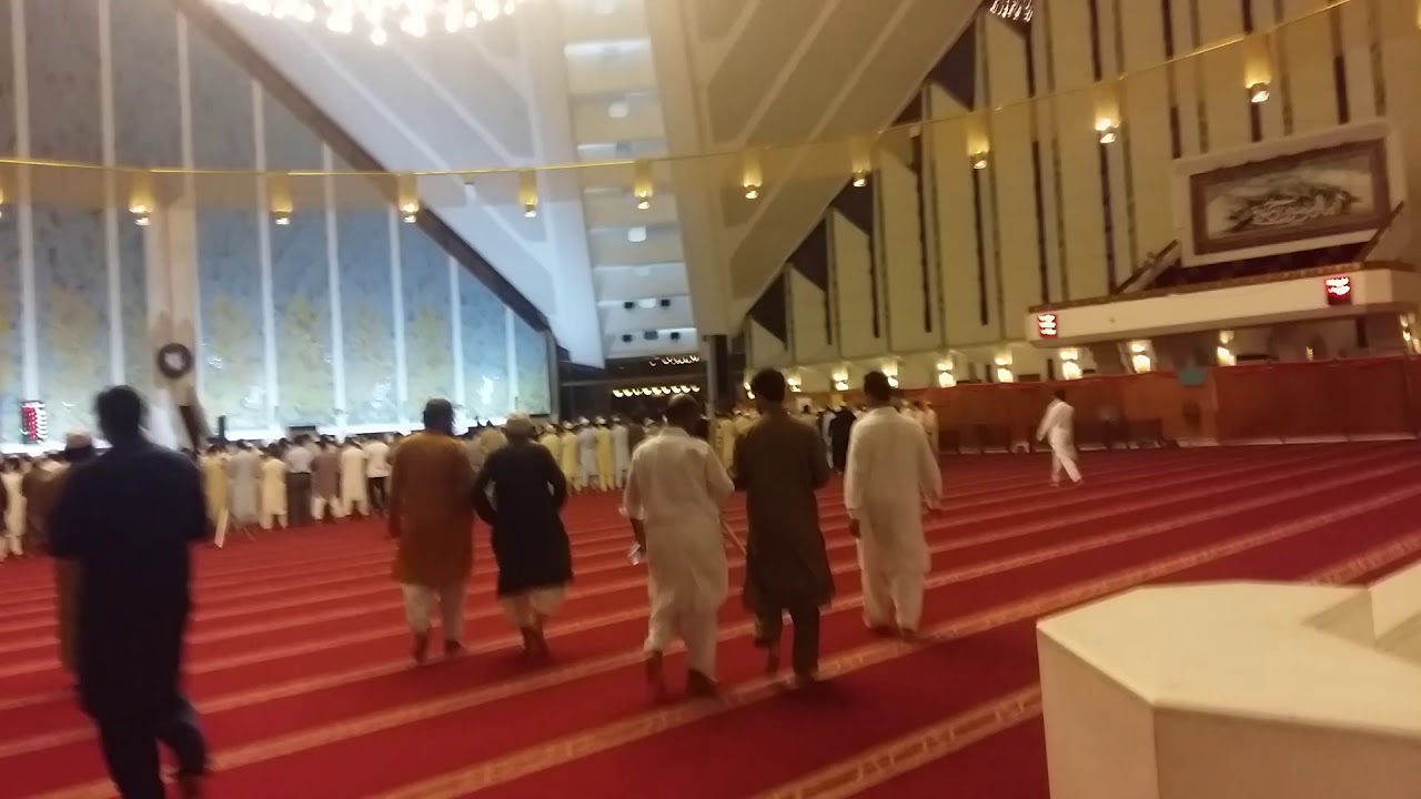Namaz time faisal mosque (Ramzan 2019)