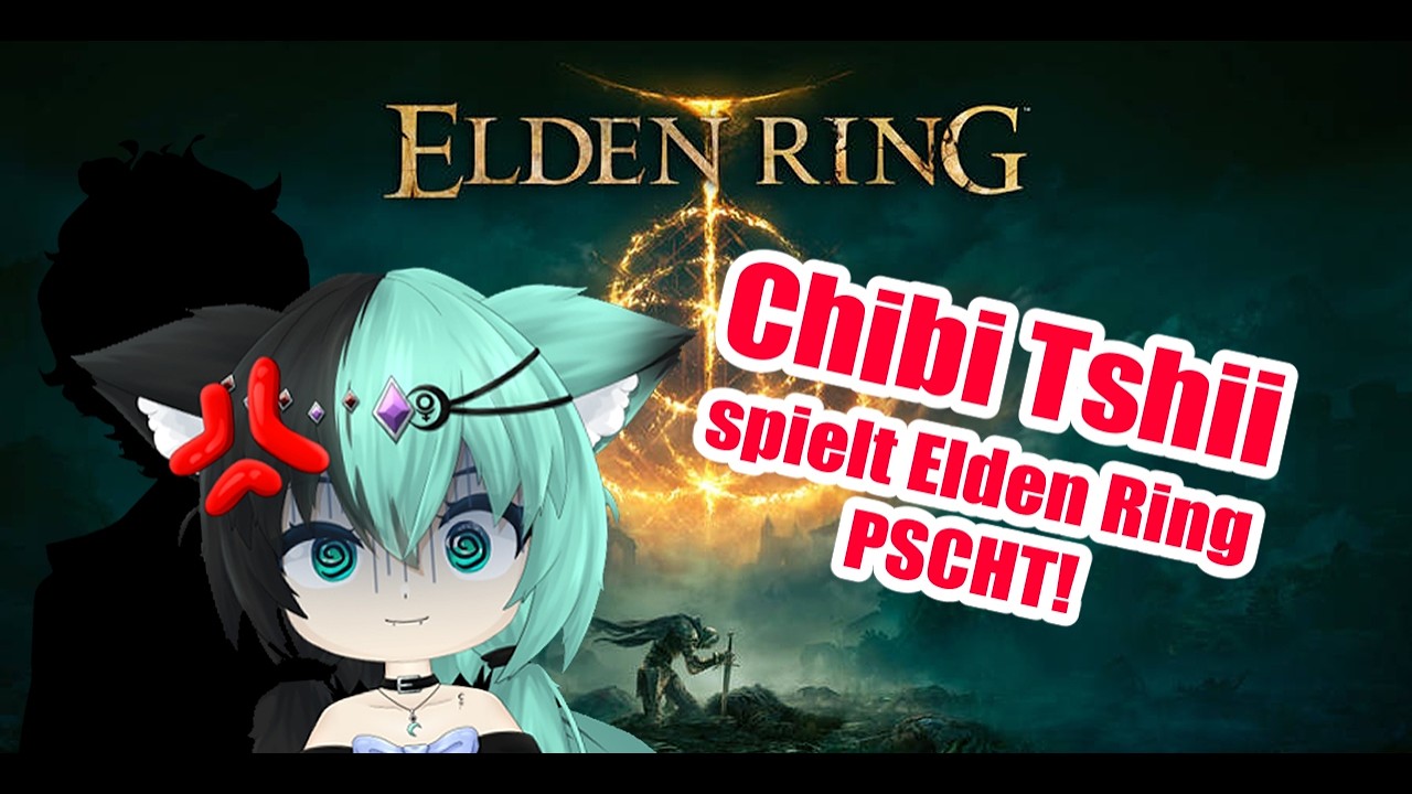 ☽&deg;&bull;. Vtuber Chibi Tshii in Elden Ring???