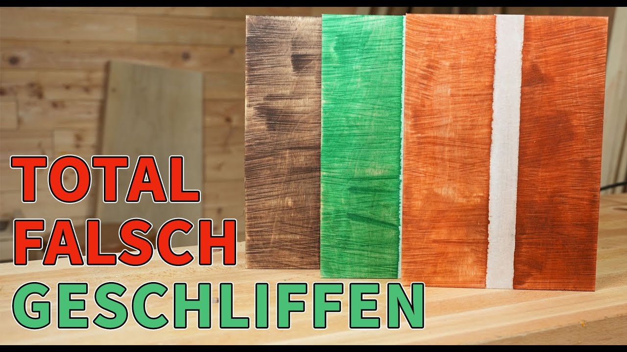 Tricks mit dem Bandschleifer Festool BS 75 E - von Sägerau bis Flächenschliff