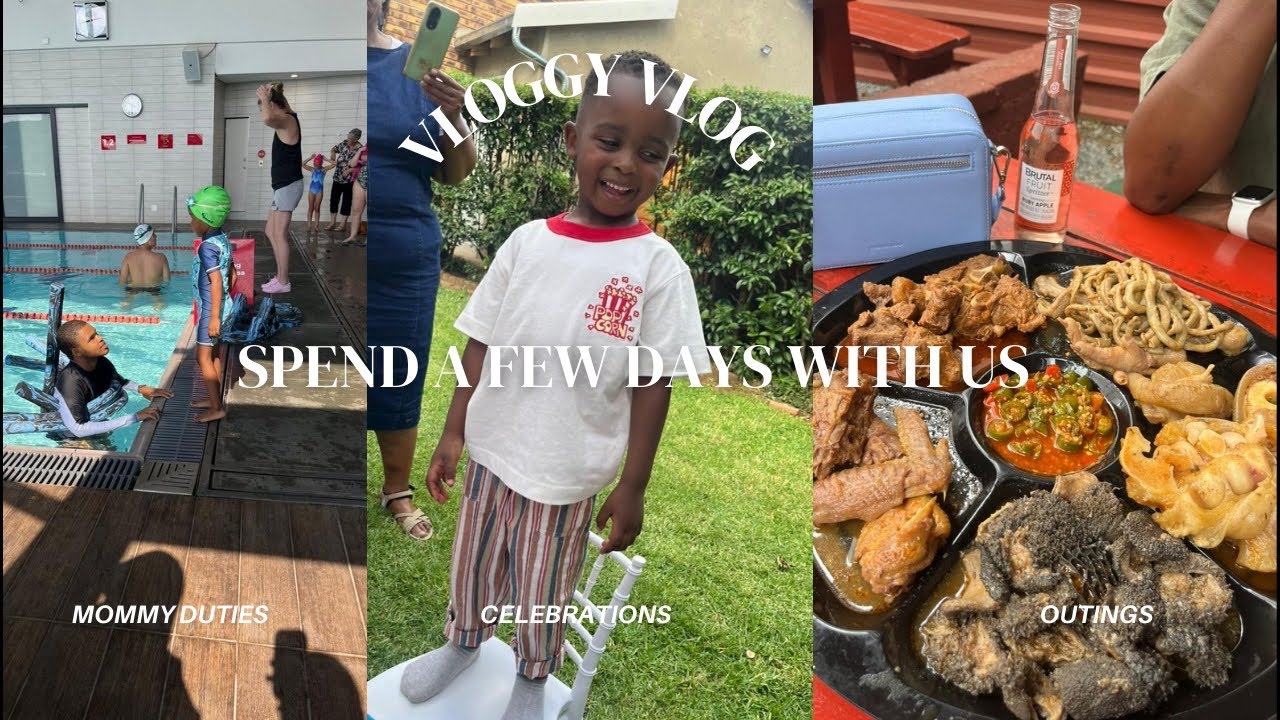 VLOG:SPEND A FEW DAYS WITH US,CELEBRATING MY SON, GYM , FOOD AND MORE