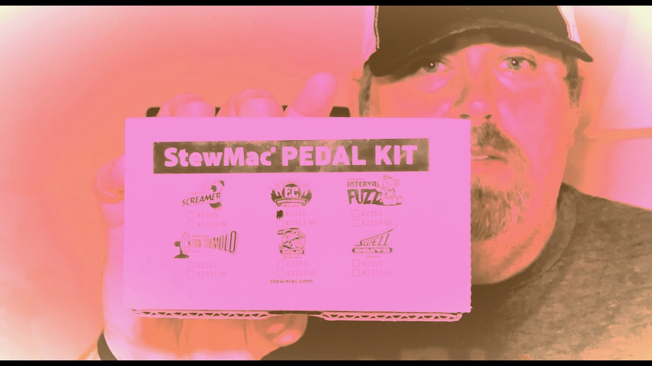 Stewmac DIY guitar pedal kit unboxing and thoughts Part 1