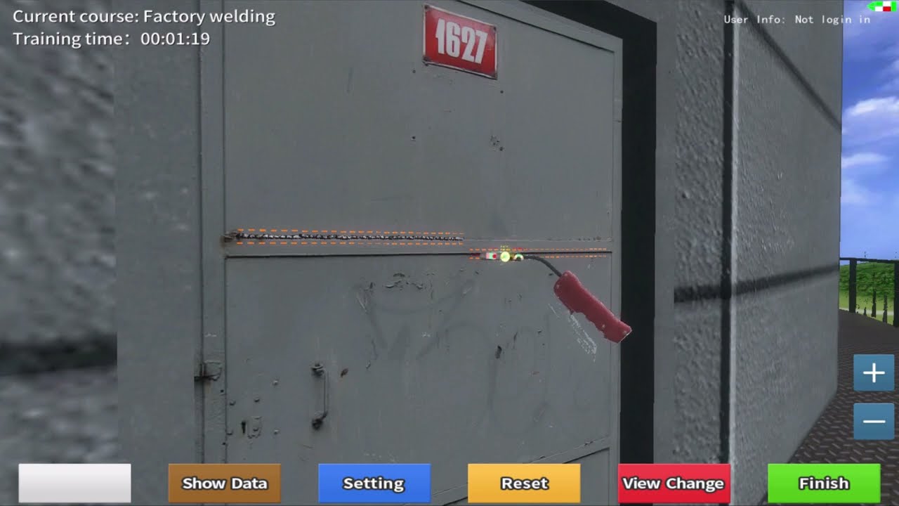 GMAW Welding Simulator | Metal Insert Gas Factory Welding Simulator - Simbott