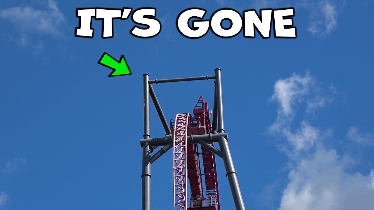DC Rivals Hypercoaster WITHOUT THE JOKER at Movie World (Raw Footage)