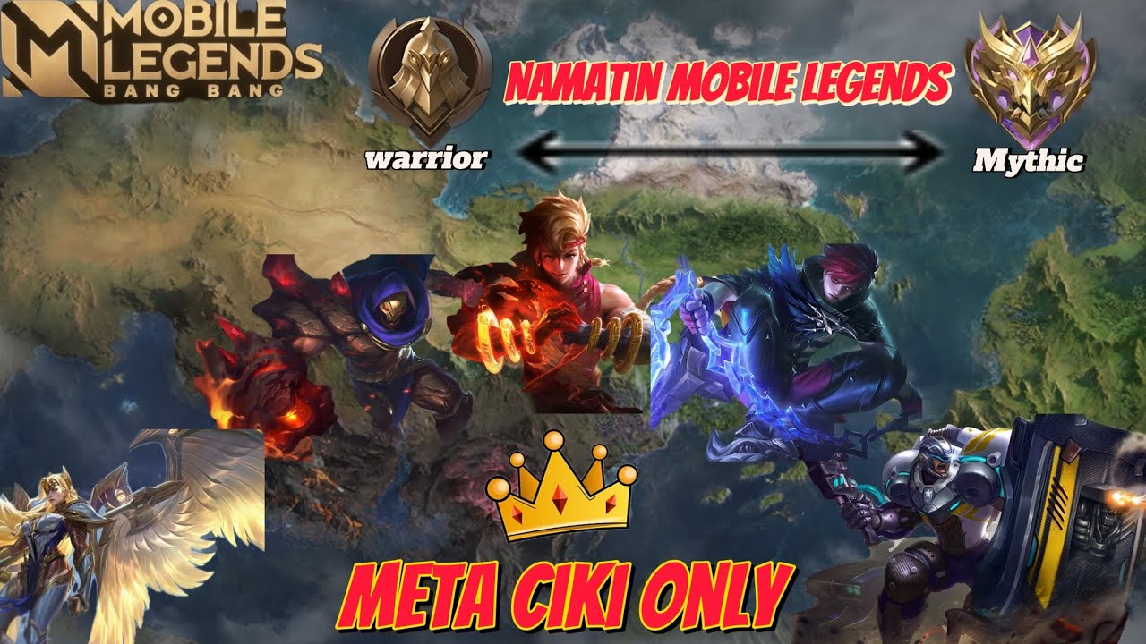 Namatin Mobile Legends Tapi Meta Ciki Only Tanpa Kekalahan‼️ Kalah Dapat Hukuman 🗿