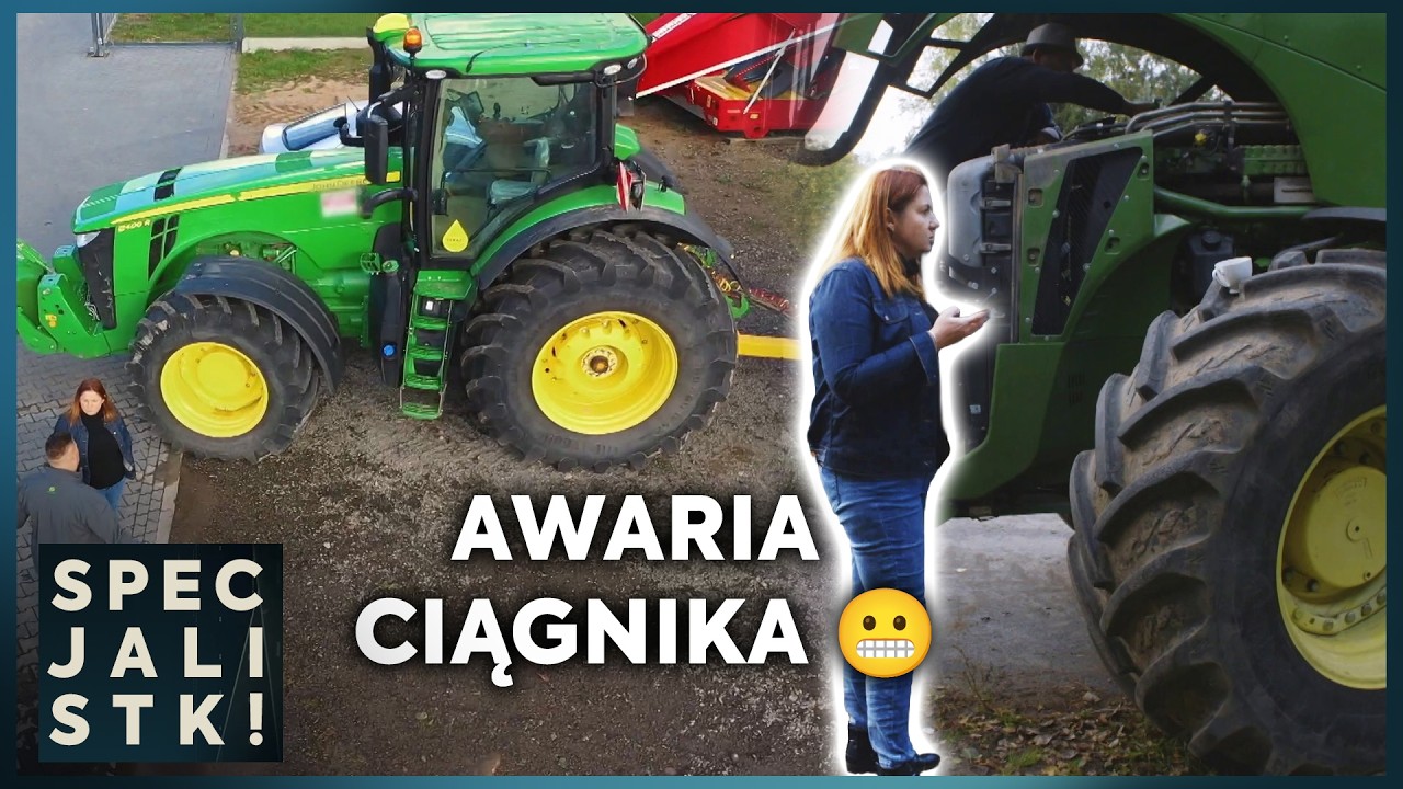 MUSIAŁA WYPOŻYCZYĆ CIĄGNIK DO PRACY W POLU, NIE MOGŁA MIEĆ OPÓŹNIENIA W PRACY | Specjalistki