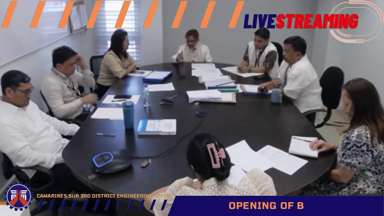 DPWH Camarines Sur 3rd DEO Procurement Livestream Live Stream (February 2, 2026)