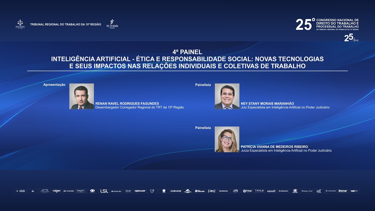 25º Congresso Nacional - 4º Painel (2/2) - (com acessibilidade)