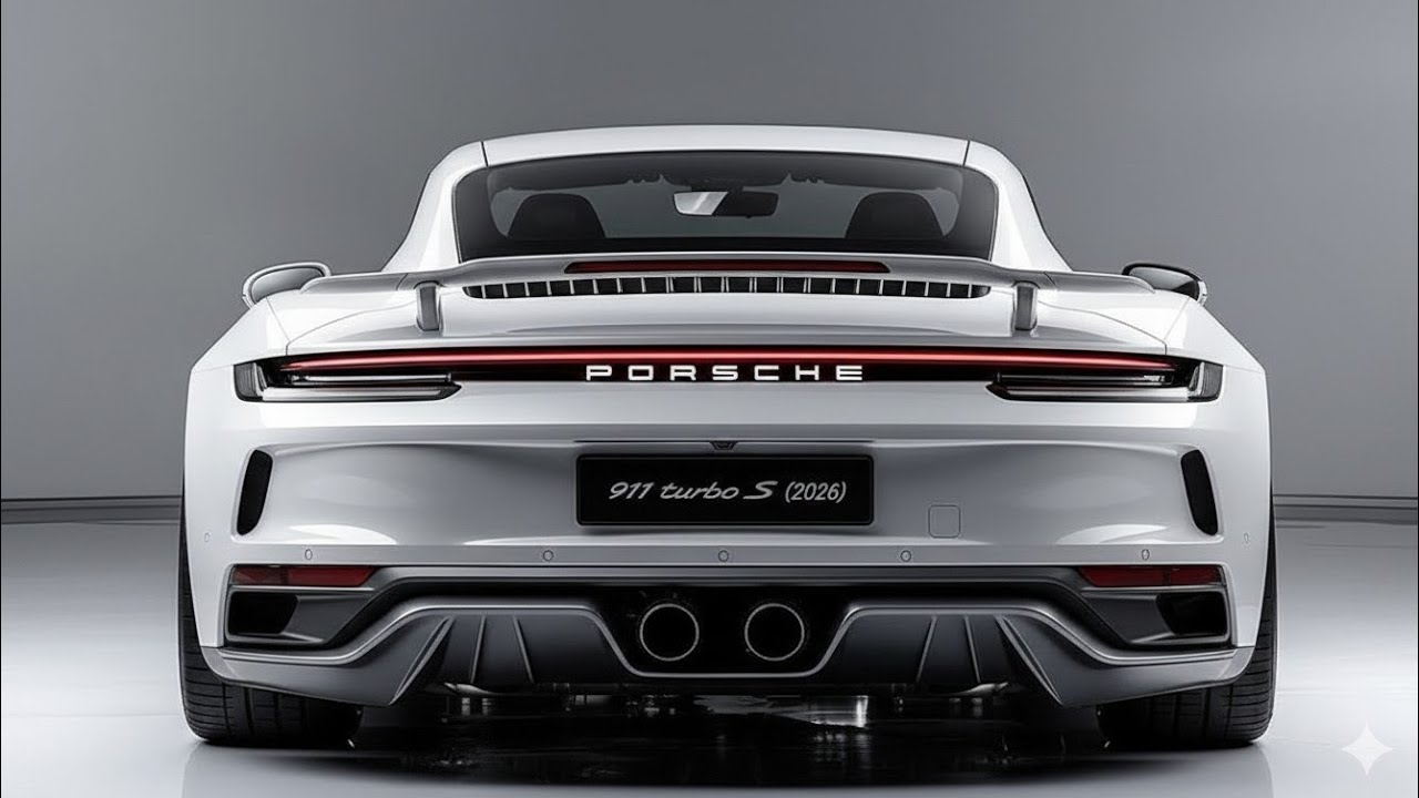 Porsche 911 Turbo S 2026 😱 0 a 100 em MENOS de 3s! O Superesportivo Perfeito?