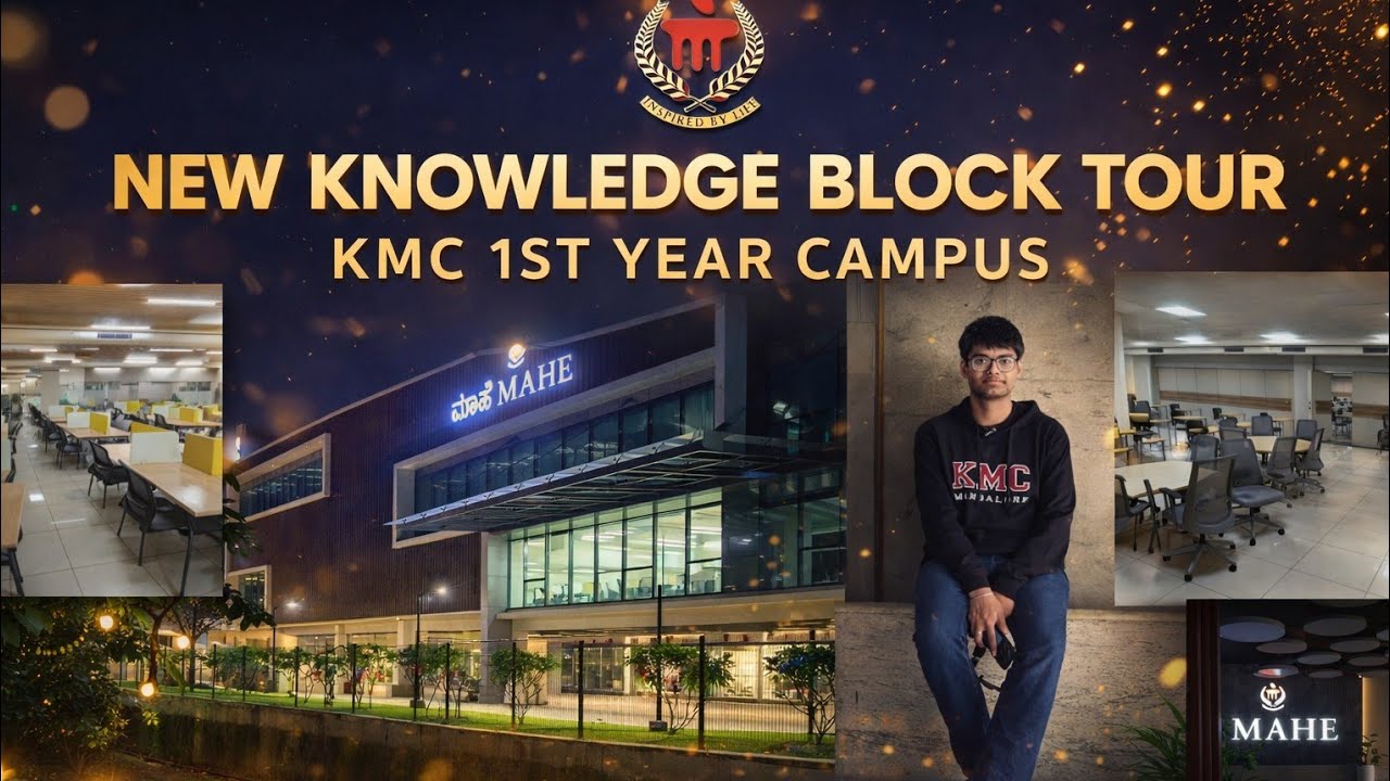 New knowledge block tour ✨ Kasturba Medical college CAMPUS|#kmcmanipal #kmcmanglore #campustour