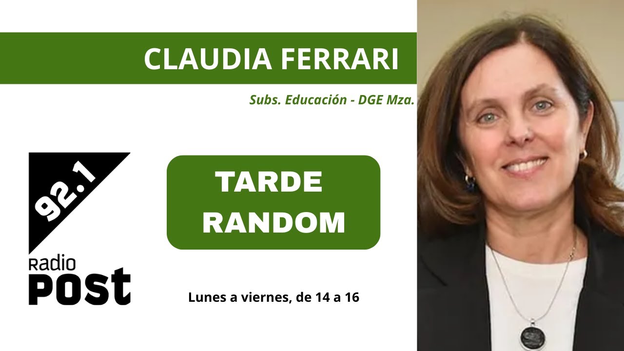 CLAUDIA FERRARI (Subs. Educación DGE Mza.) - Se podrá repetir primer grado en Mendoza