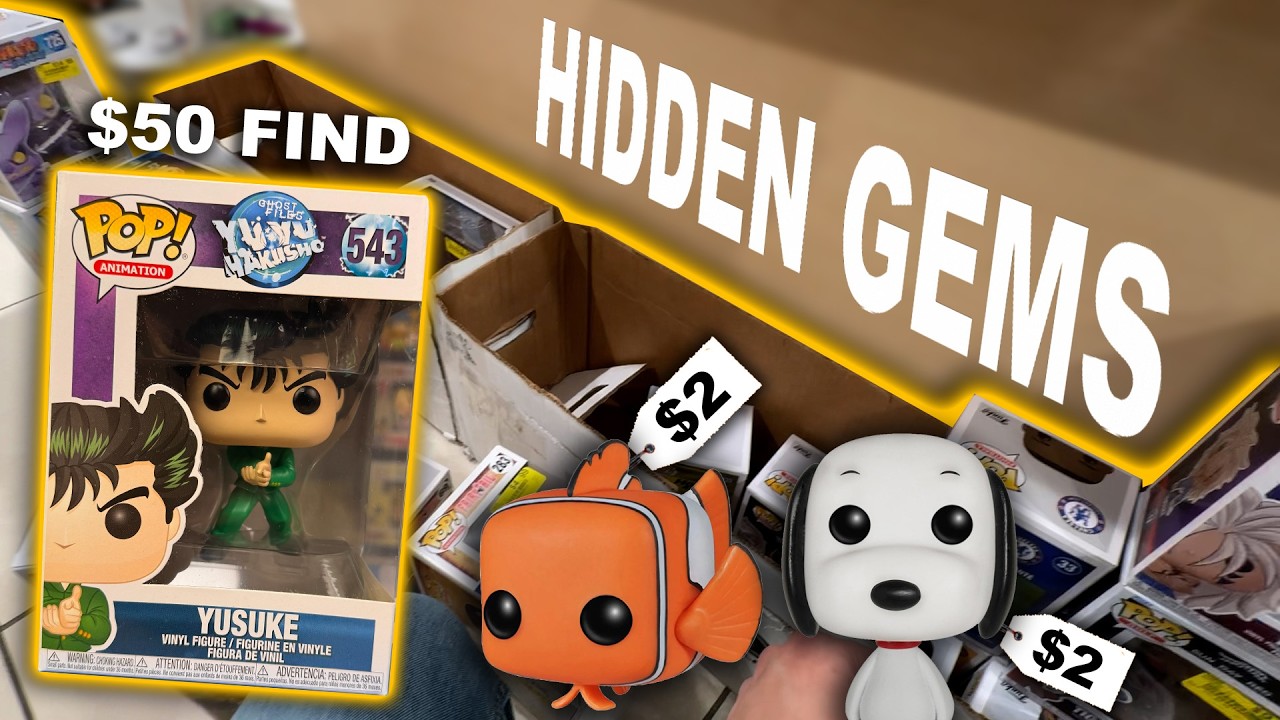 Я нашел СКРЫТЫЕ КОРОБКИ, полные редких фигурок Funko Pop.