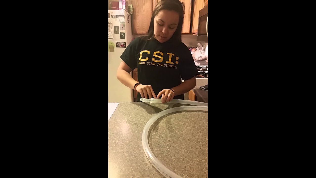 How to make a collapsible hula hoop