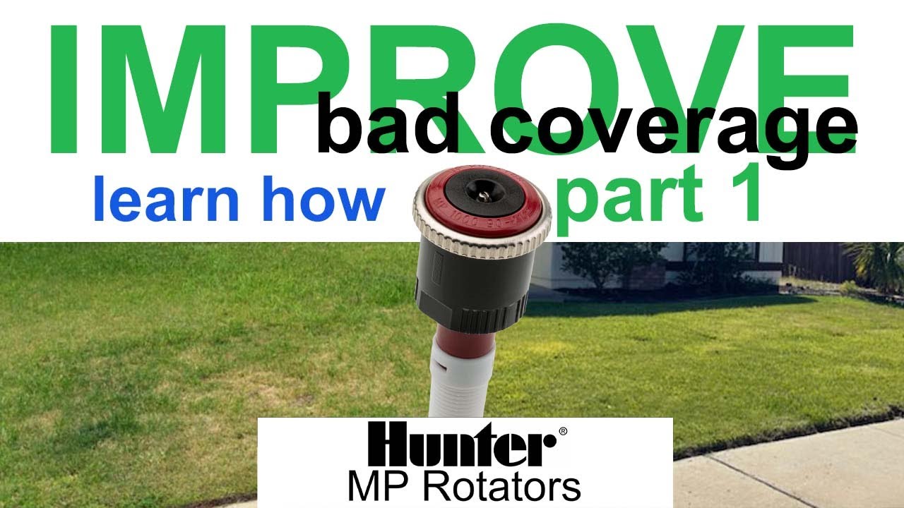 Improve lawn sprinkler coverage with Hunter MP Rotators | Part 1 | Design series