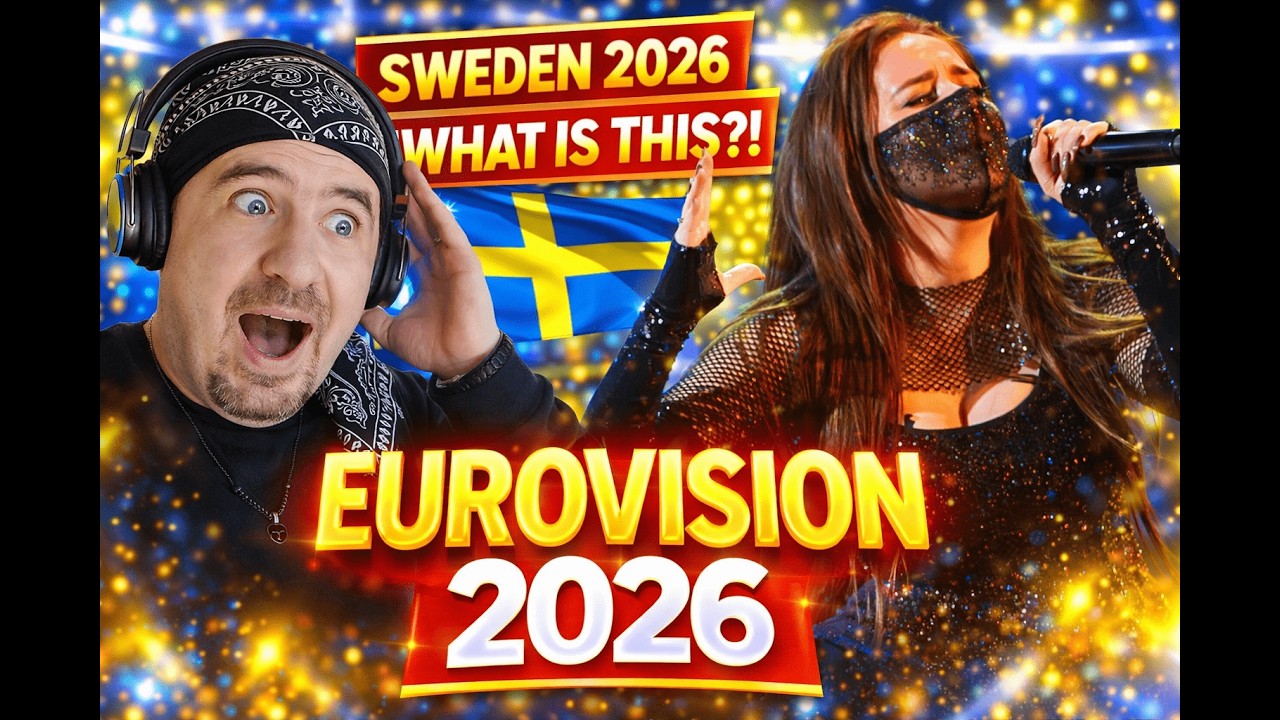 Sweden Eurovision 2026 🇸🇪 Felicia My System   This Song Is INSANE! What Did I Just Watch?! Reaction