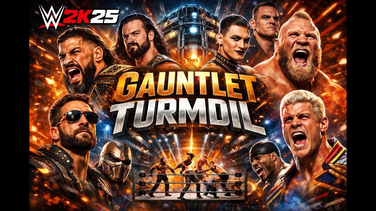 WWE 2K25 LIVE 🔥TAG TEAM Match #shortslive #wwe