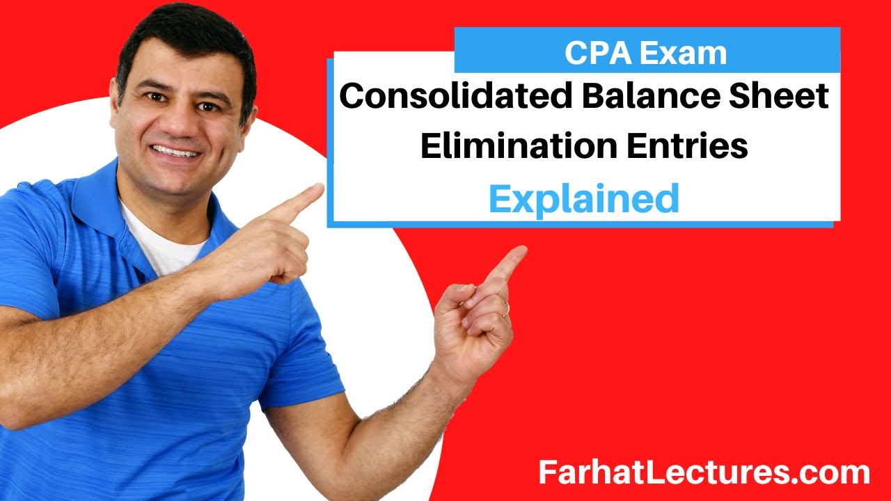 Consolidated Balance Sheet Elimination Entries. CPA Exam. Mono fixed??