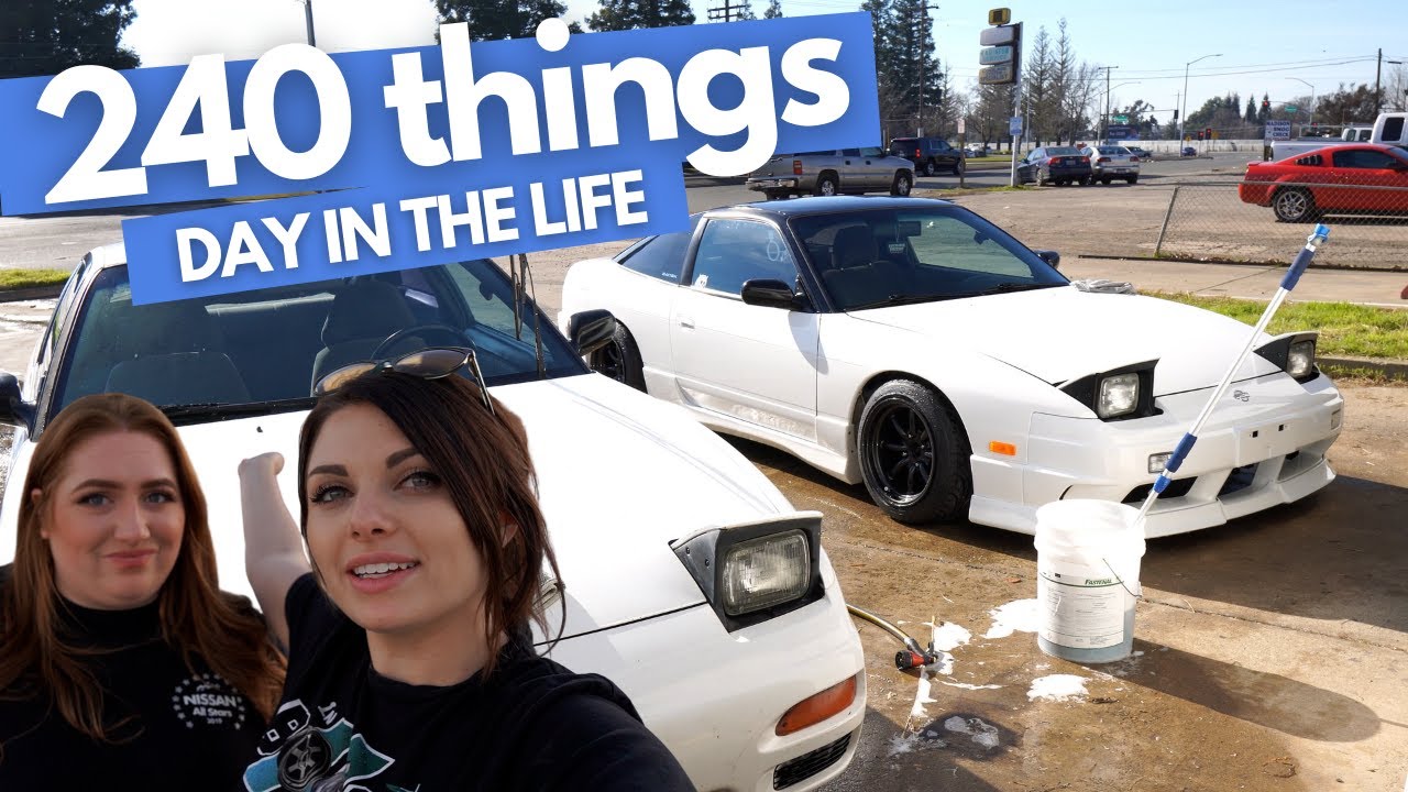 Just a couple of 240 owners doing 240 things