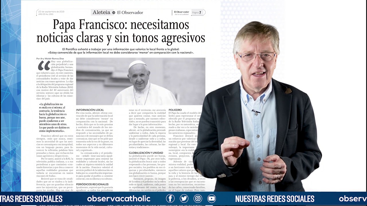 Reporte semanal con Jaime Septién (20 septiembre 2019) ¿De qué nos sirven los Evangelios?
