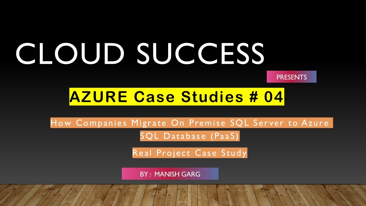 How to Migrate 1.2TB data from on premise SQLServer to AzureSQLDatabase | Real Case Study # 04|Hindi