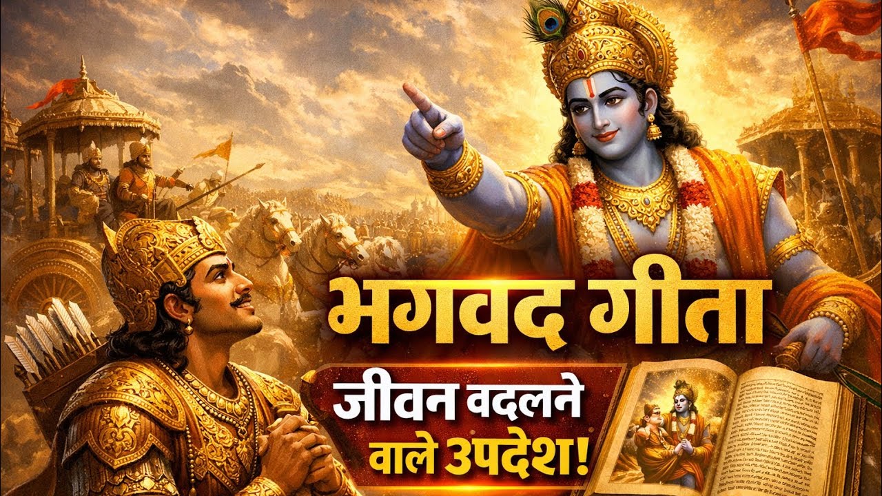 भगवान श्रीकृष्ण के 7 गुप्त मंत्र | जीवन में सफलता पाने का अचूक रहस्य | Powerful Krishna Motivation 