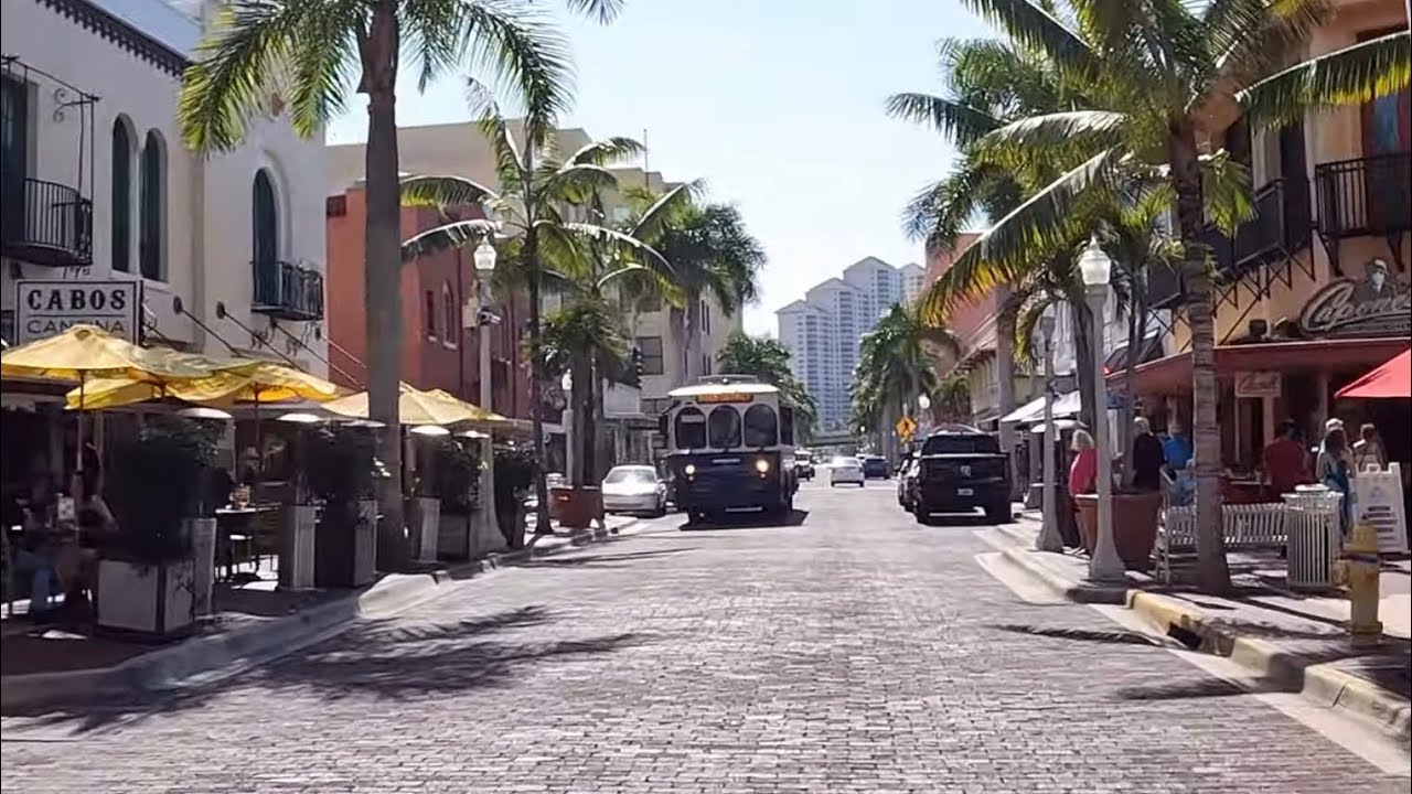 🌴 Fort Myers Downtown 4K 🌴