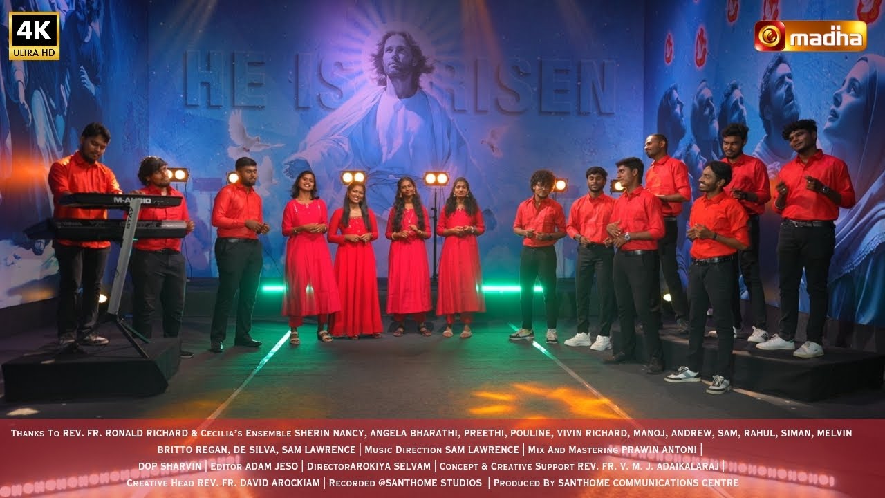 HE IS RISEN | EASTER MEDLEY SONG | 19.04.2025 | 7.00 PM | MADHA TV