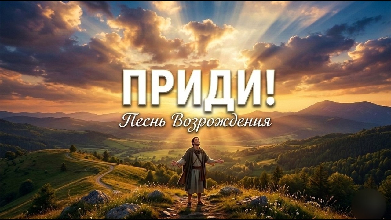 Приди! Песнь Возрождения.  Христианская песня.
