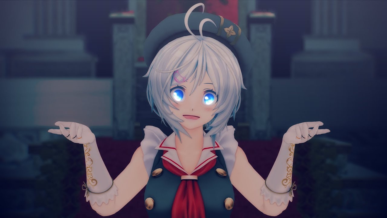 【MMD】電脳少女シロでBuild Our Machine(REMIX) full ver.【禍つ】【4K 60fps】