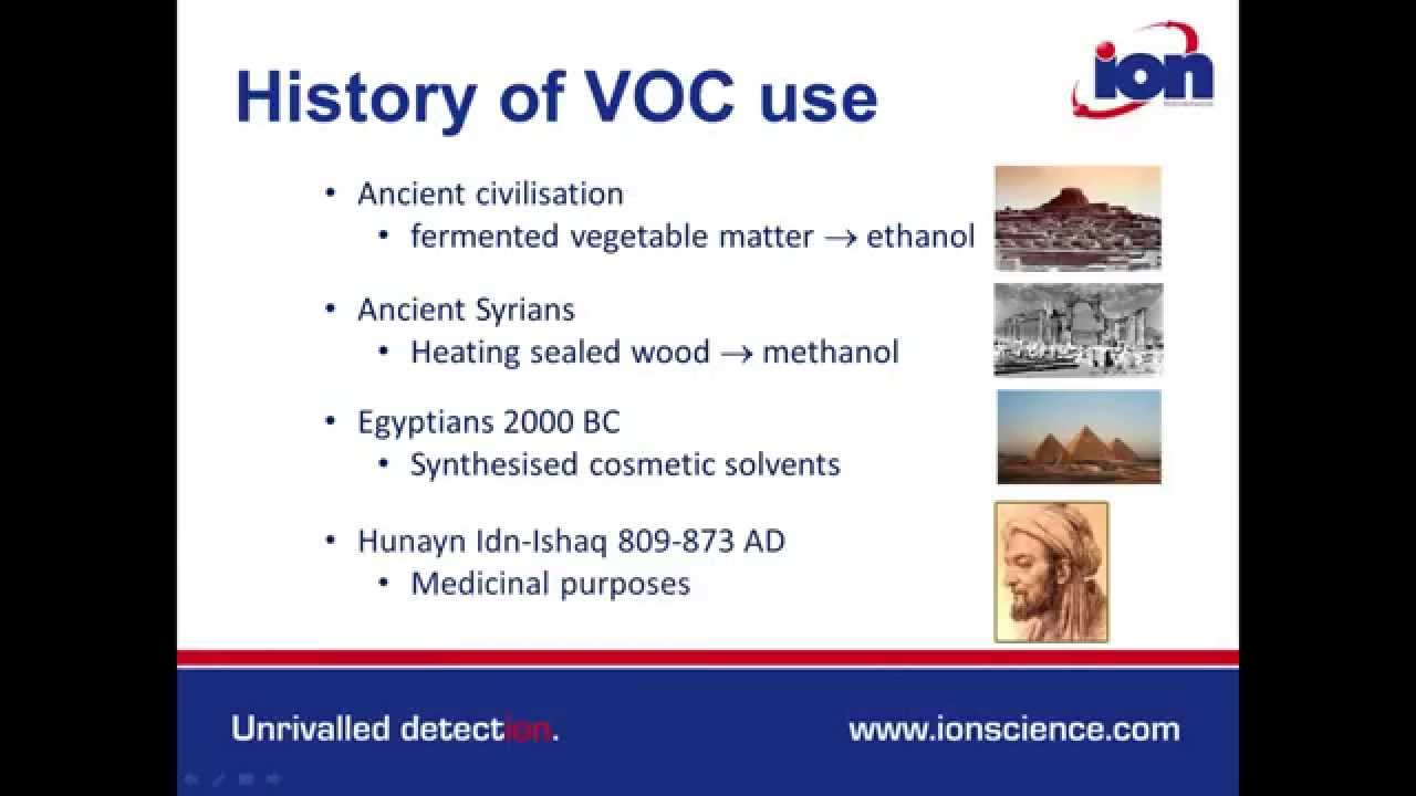VOCs | A Review Of Exposure, Risks, Monitoring Methods and Regulatory Compliance