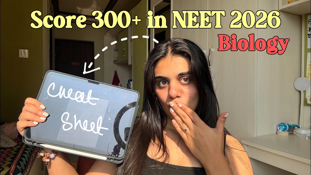 I can *PREDICT* your 93.6% biology NEET exam via this cheat sheet| Score 300+/360 (NO CLICKBAIT)