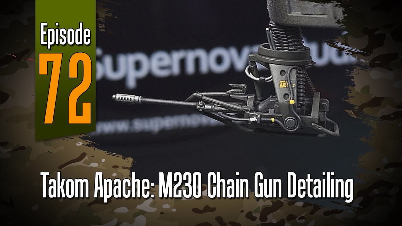 Off the Sprue | Takom Apache: M230 Chain Gun Detailing