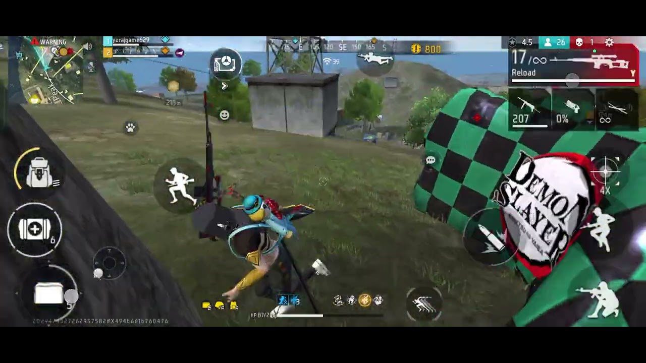 We took a challenge 365 days and 365 videos #day61 we play ff for first time on youtube