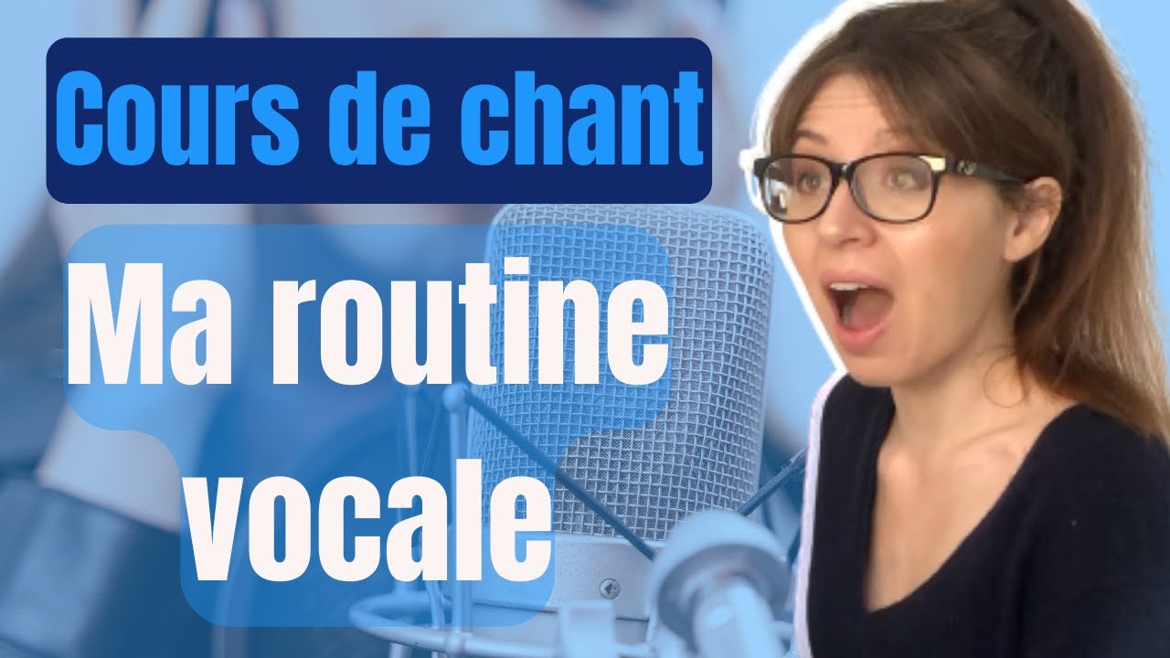 Bien TRAVAILLER sa VOIX - Ma ROUTINE VOCALE de tous les jours expliquée