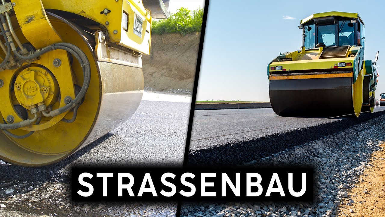 So werden Straßen gebaut! | Straßenbau