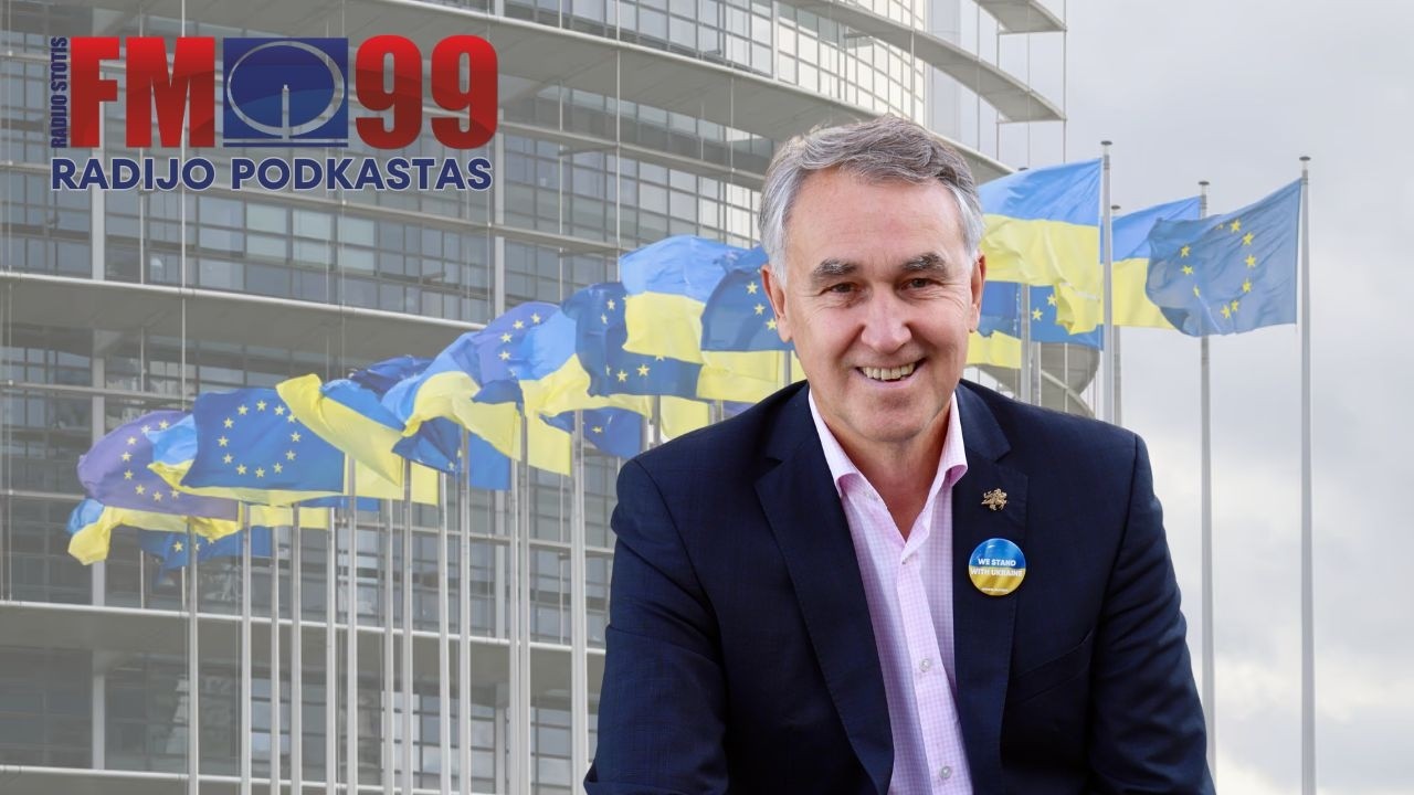 Petras Auštrevičius apie paramą Ukrainai: „Kova vyksta ne tik išorėje, bet ir Europos viduje“