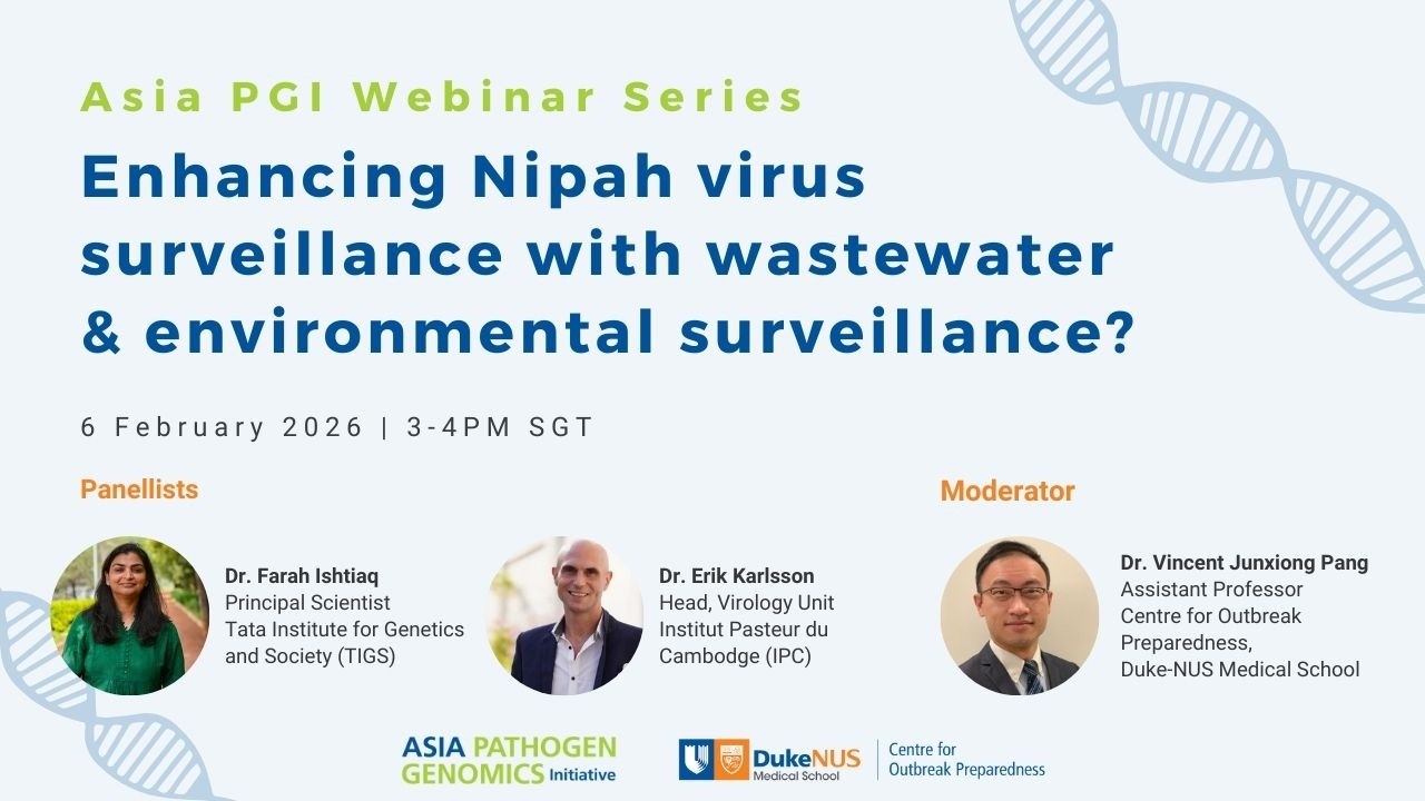 Asia PGI webinar: Enhancing Nipah virus surveillance with wastewater & environmental surveillance?
