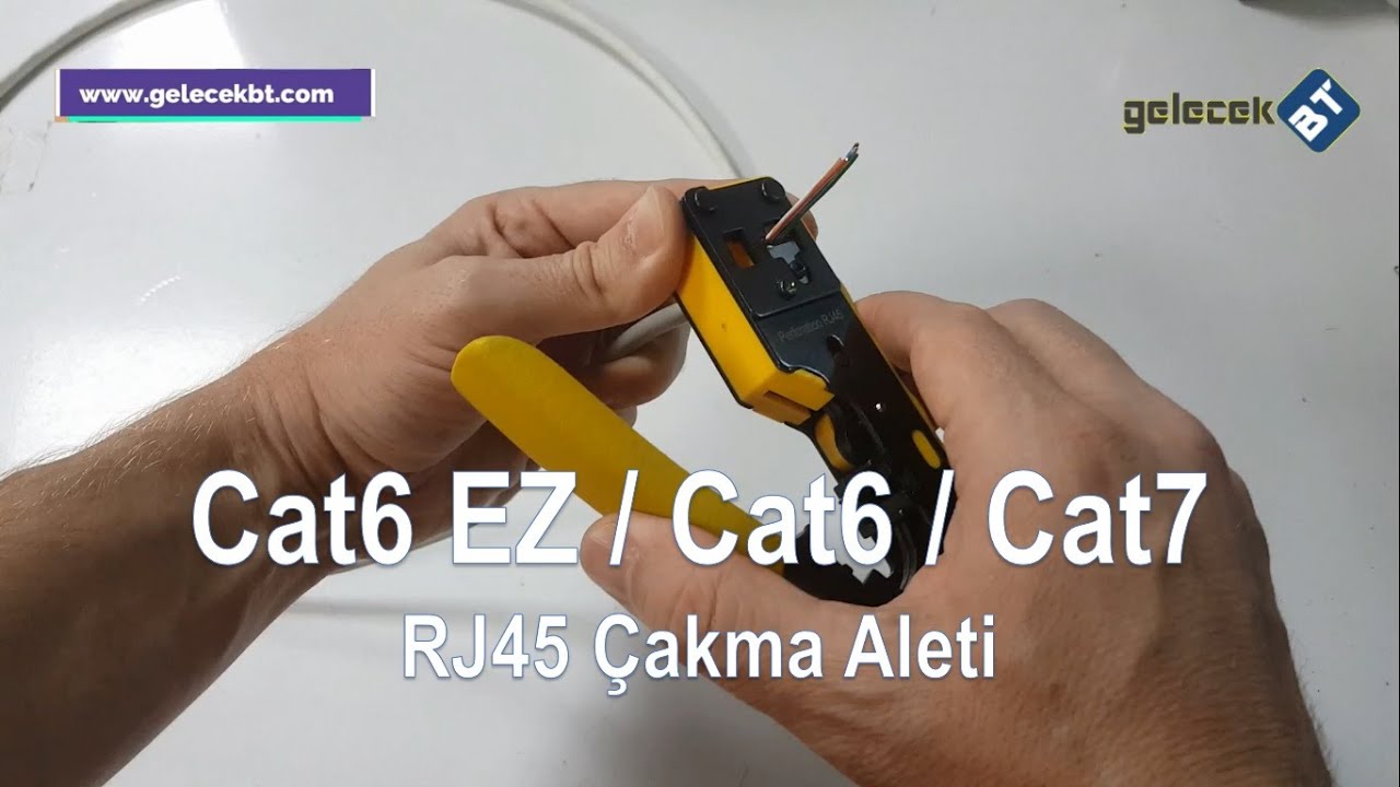 EZ RJ45 Konnektör Çakma Aleti