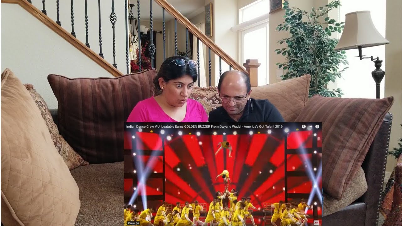 V. Unbeatable Dance REACTION!! America's Got Talent 2019 | Indians In America Reaction | In Hindi