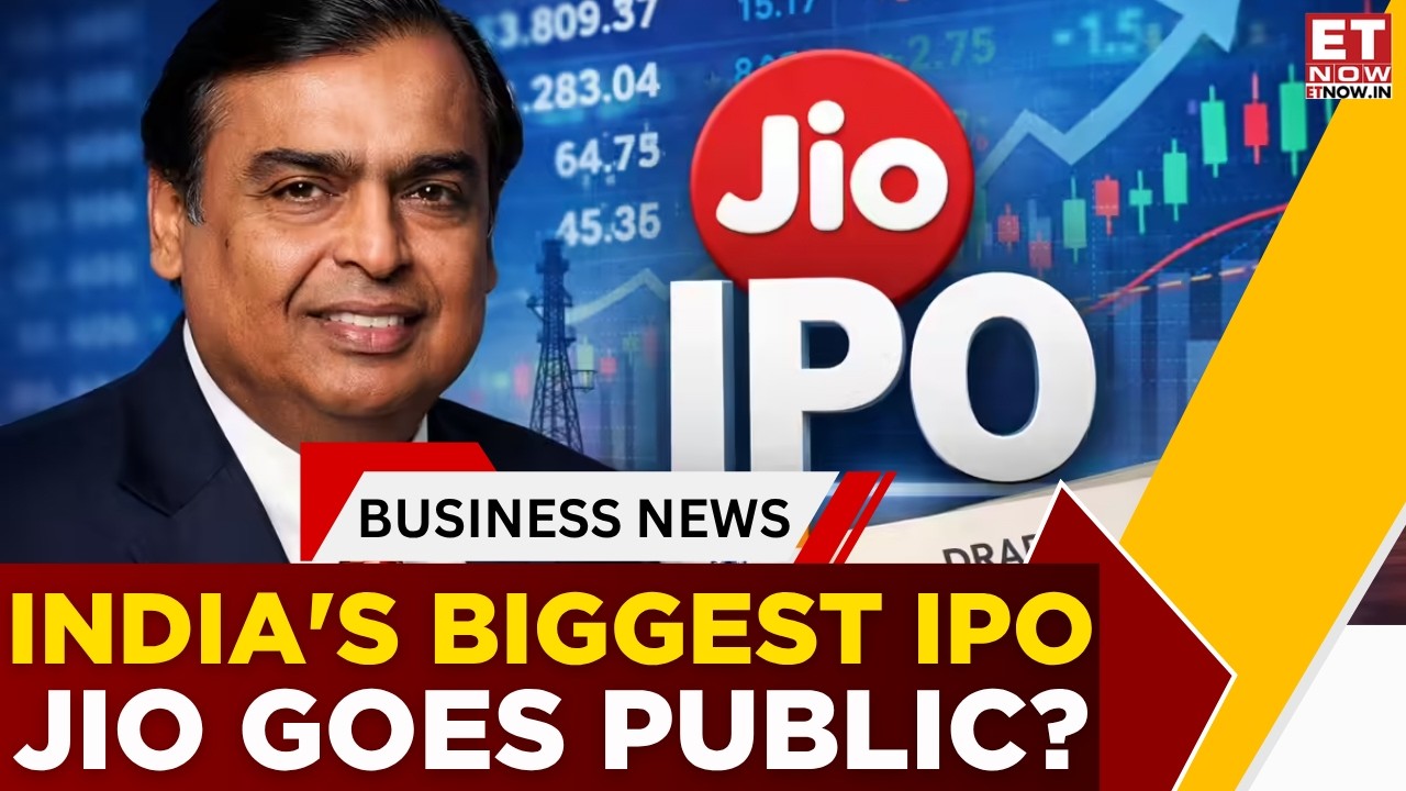 IPO Jio Platforms может стать крупнейшим в истории Индии! | IPO на 40 000 крор рупий? | ET Now