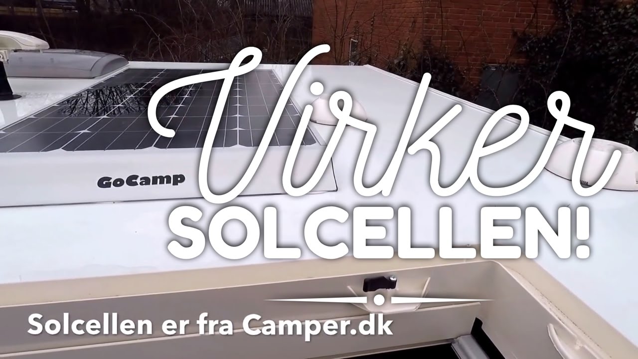 Virker solcellen? -  Peer Neslein tjekker!