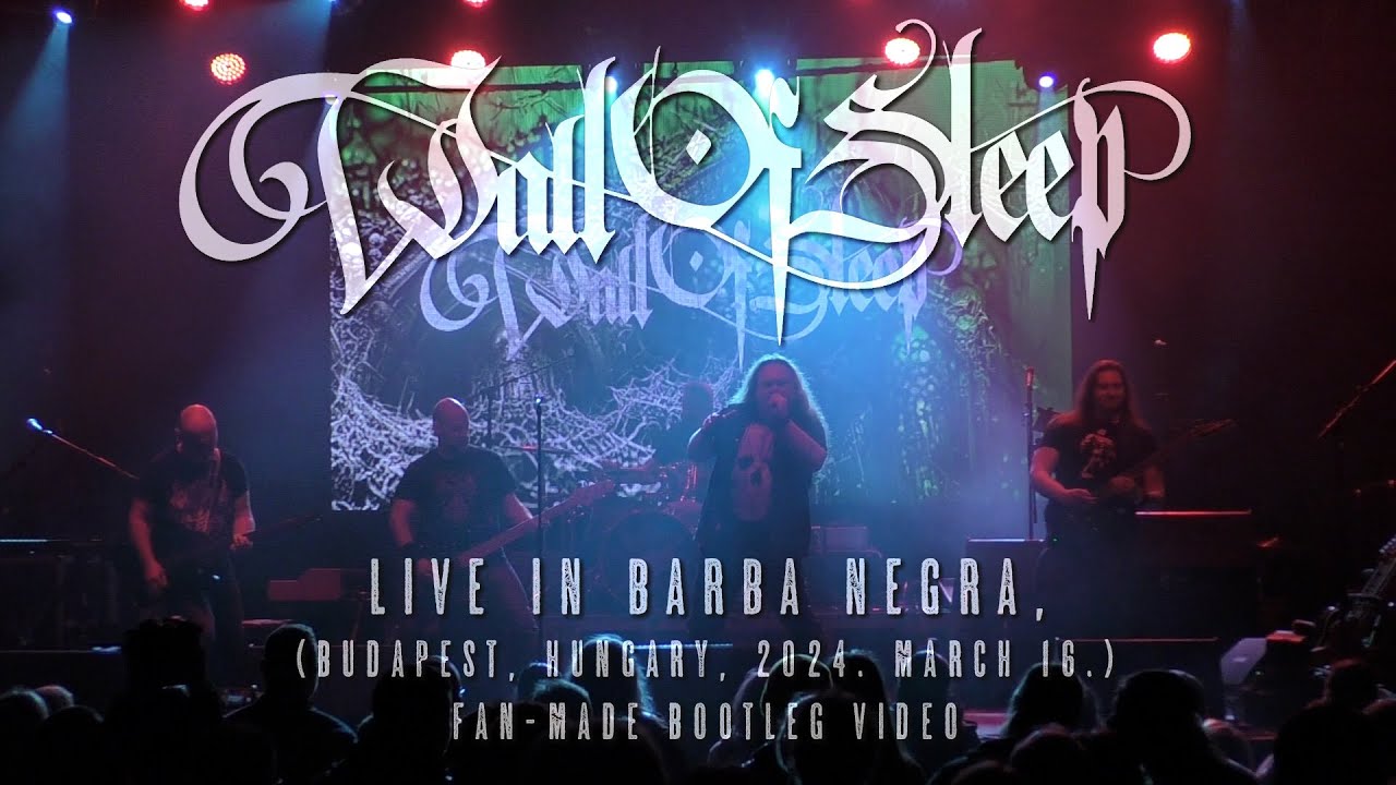 Wall Of Sleep live - BZ50 / Barba Negra Budapest - 2024.03.16. (fan footage)