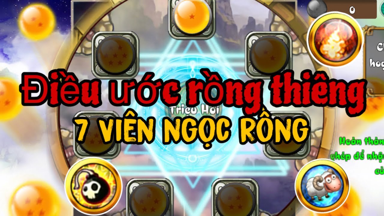 [Đảo Rồng Mobile]: Hướng dẫn chơi Event Điều ước rồng thiêng!!!