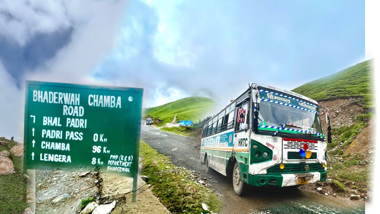 चंबा से डोडा भद्रवाह बस यात्रा HRTC के साथ 🚐  वीडियो को ज़रूर देखें 