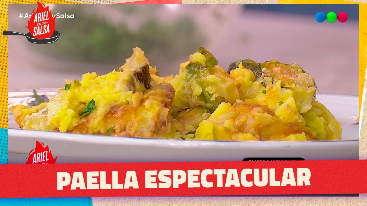 Mussaka - Paella de Cerdo - Facturas de Crema Santafesina | ARIEL EN SU SALSA