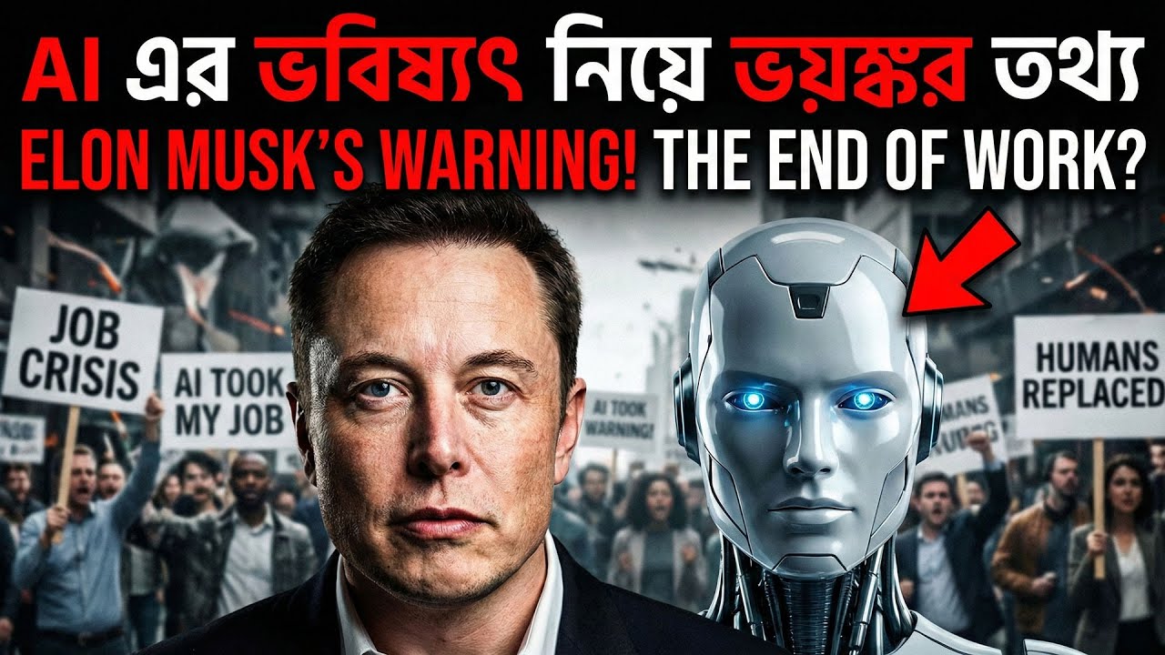 মানুষের কাজ কি সত্যিই AI রোবট কেড়ে নিয়ে নেবে? | Elon Musk's AI Robot | Tesla Optimus