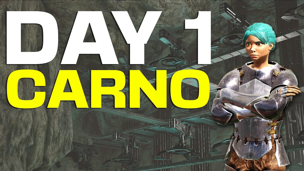 Claiming Carno Cave DUO Day 1 - ARK PvP