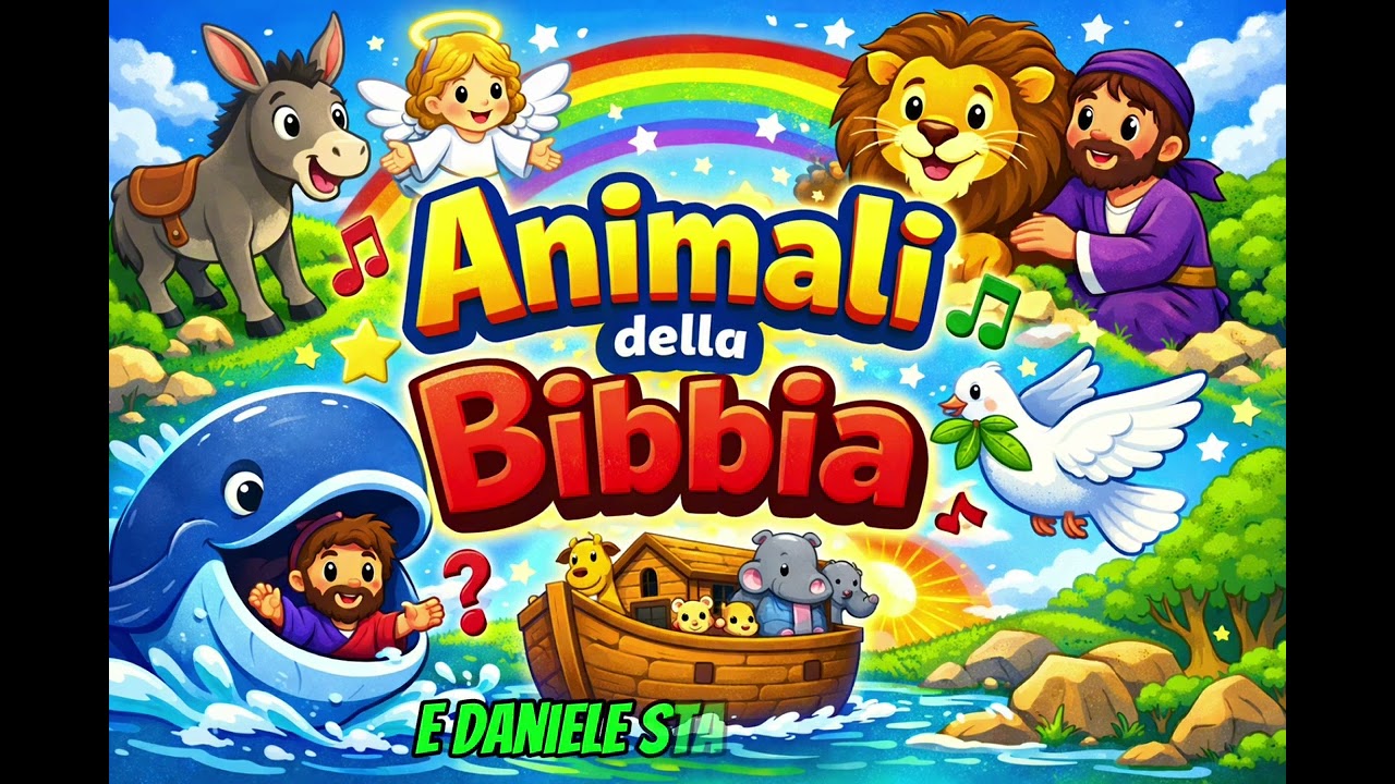 ANIMALI DELLA BIBBIA - Canzoni Cristiane per Bambini