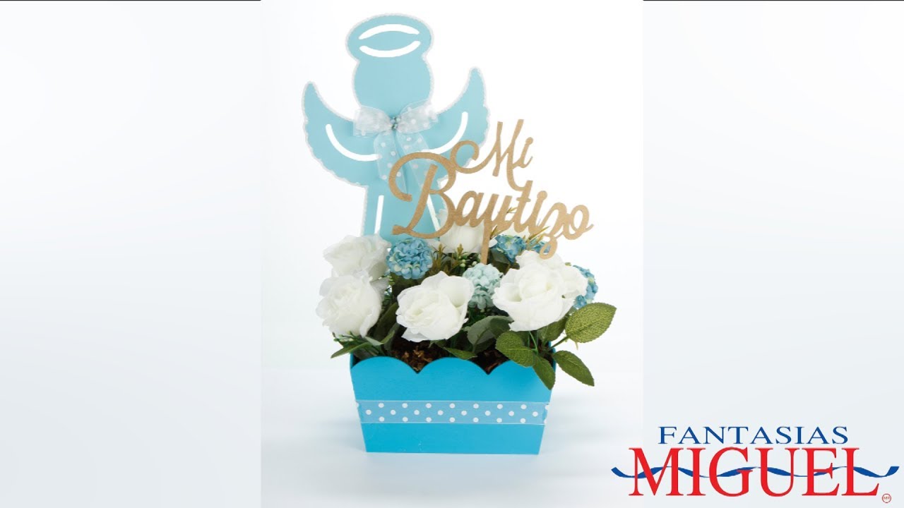 CENTRO DE MESA MI BAUTIZO